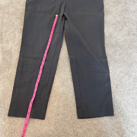 Loft Women's Curvy Skinny Dress Pant Trousers Grey Size 16 Plus - Picture 4 of 8